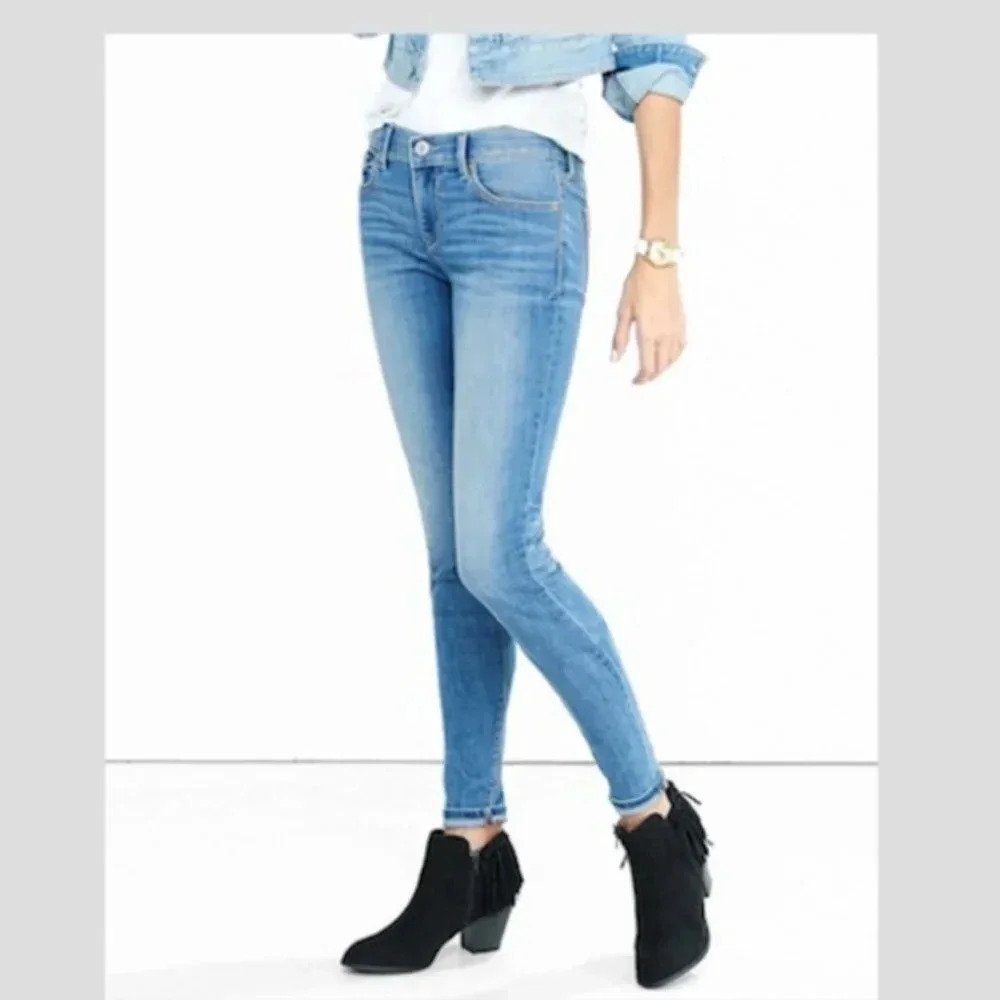 Express Jean Legging Stella Low Rise Jeans Light 0